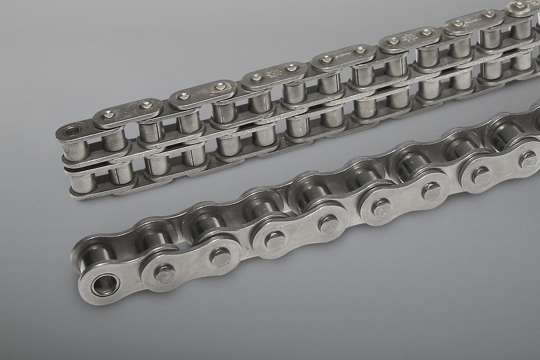 Roller Chains to DIN, Stainless Steel, Simplex, Duplex