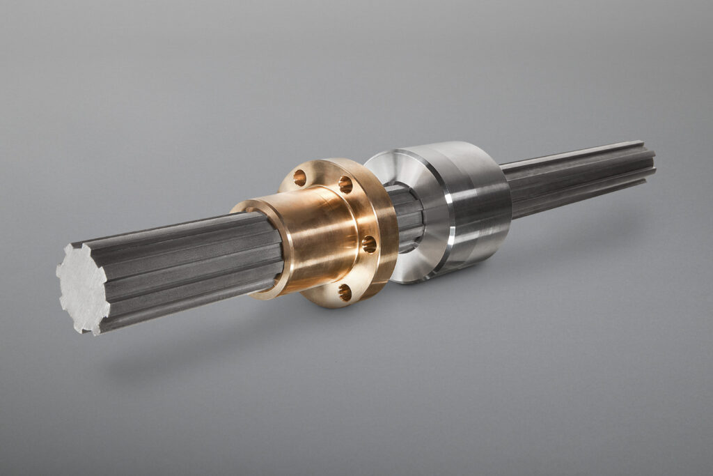 Keilwellen und Muffen Sonderausführung