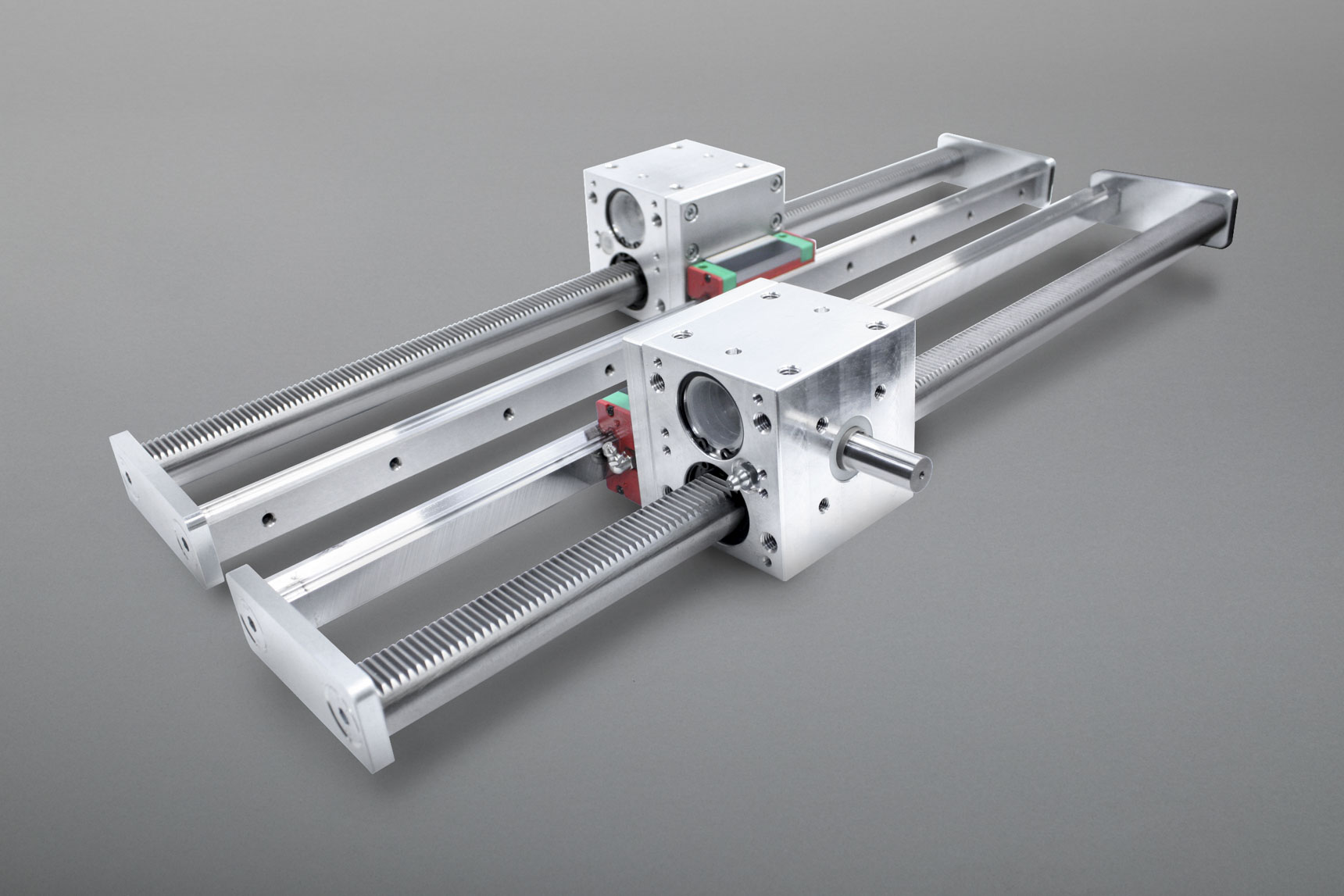 Wir bieten Ihnen im Bereich unserer Lineartechnik eine große Auswahl an Profilschienenführungen für unterschiedlichste Einsatzbedingungen, daneben Positioniersysteme, Linearmotorachsen und Rundtische sowie Elektrohubzylinder mit Zubehör, um Ihren Antrieb bestmöglich ausstatten zu können.