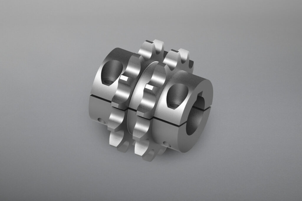 Zum Sortiment zählen Kettenräder in Simplex-, Duplex- sowie Triplex-Ausführung sowie Kettenradscheiben. Ergänzt wird das Lieferprogramm durch weitere Kettenrad-Ausführungen und Kettentypen, Anbauteile und Zubehör.