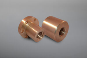 Trapezgewindespindeln und -muttern in Sonderabmessungen, weiteren Steigungen, Toleranzklassen sowie Materialien.