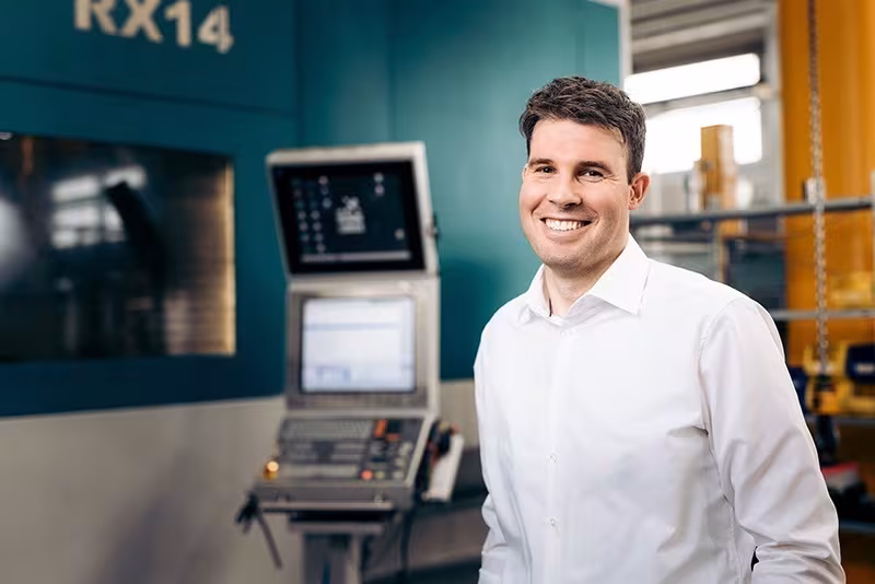 Mitarbeiter Anton Greis bei WMH Herion GmbH
