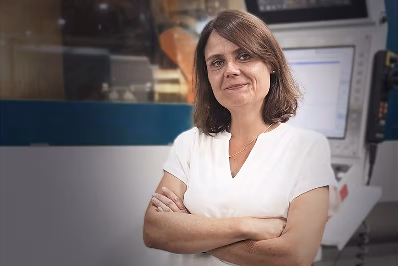 Mitarbeiterin Barbara Reuß bei WMH Herion GmbH